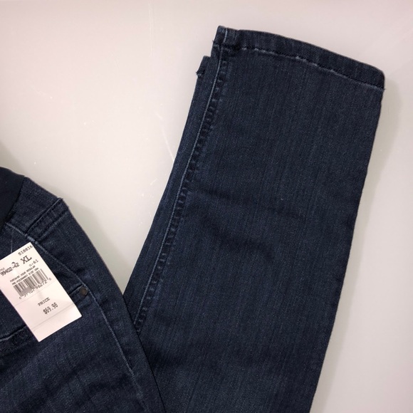 INDIGO BLUE Belly Stretch Ankle Maternity Jeggings - Picture 4 of 9